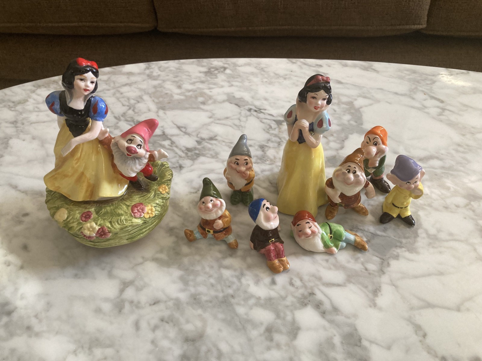 Disney Snow White and the seven dwarfs & Snow White music box