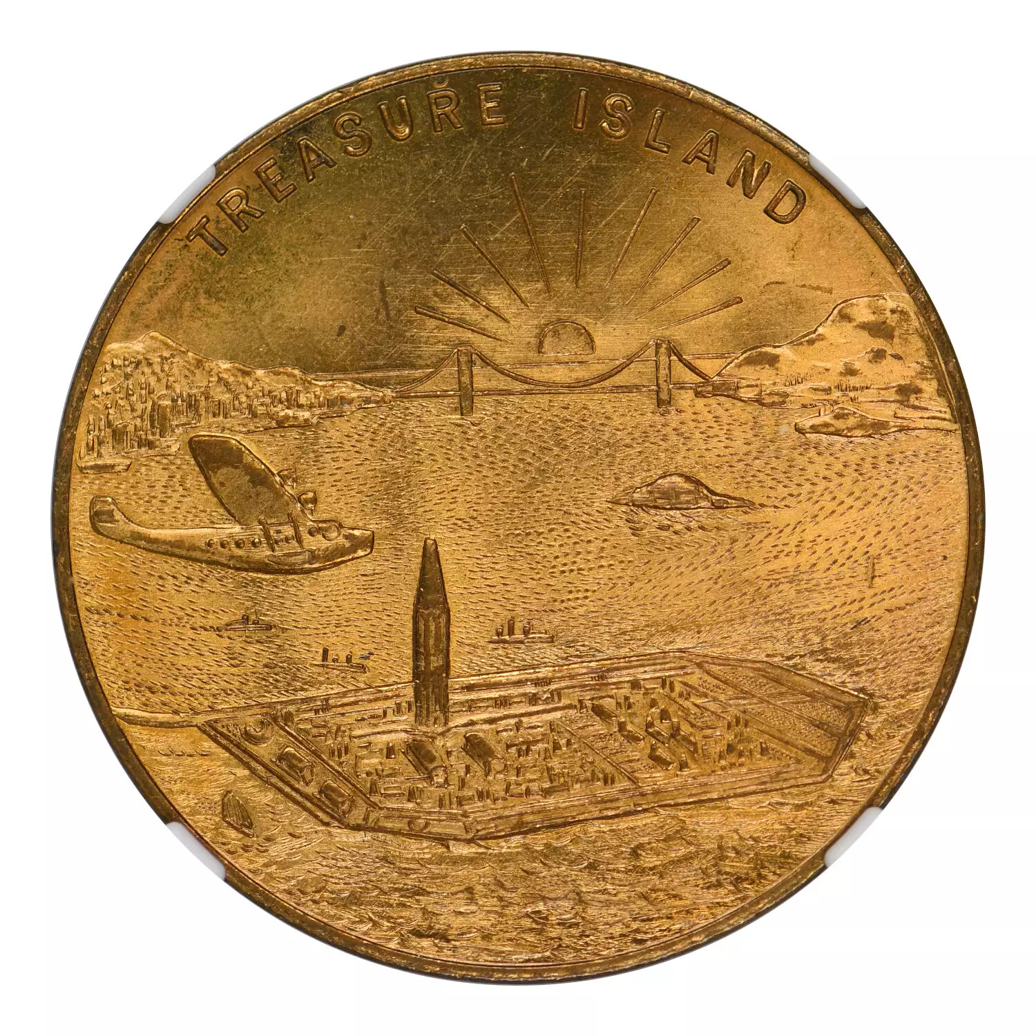 1939 Treasure Island So Called Dollar, Golden Gate Exposition HK-481 NGC MS66