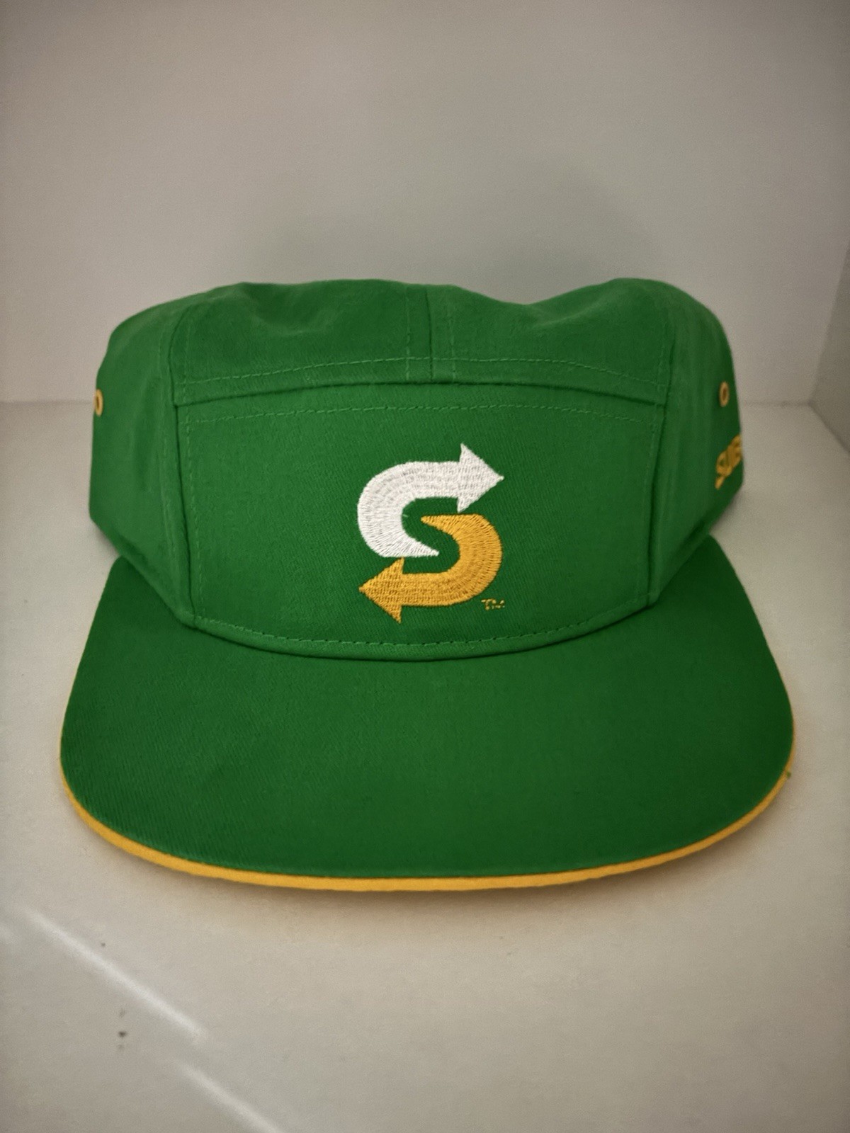 Subway Hat Cap Snapback Green Employee Uniform Sandwich Shop