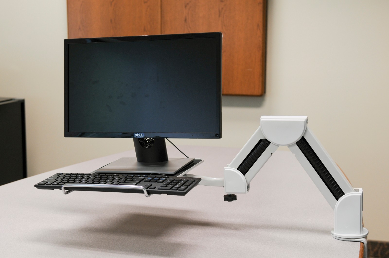 Keyboard and Monitor Extension Arm with 12" shelf (Part # 84N1072)