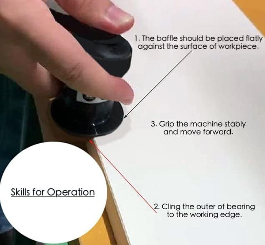 Mini Chamfering Tool 45 Degree Handheld Metal Deburring Trimming Chamfering Mach