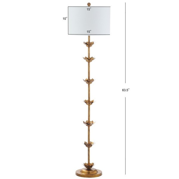 Safavieh LANDEN LEAF FLOOR LAMP, Reduced Price 2172793928 FLL4003A