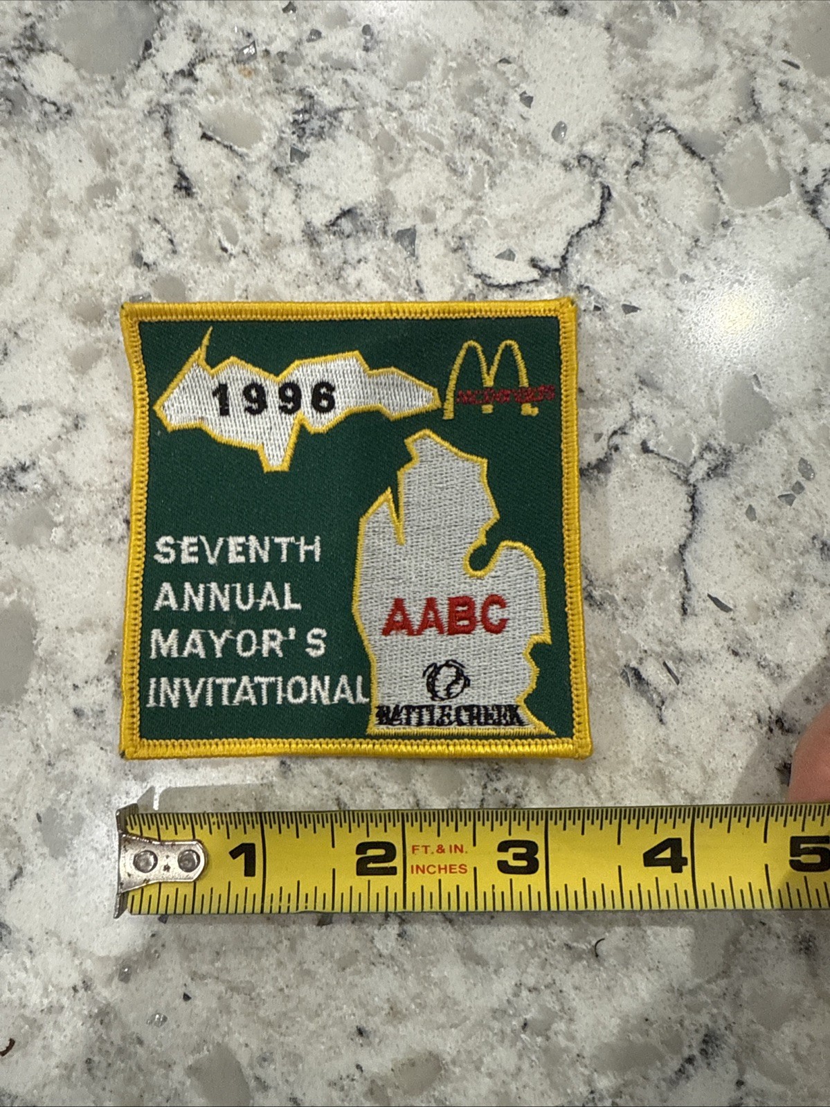 1996 AABC BATTLECREEK seventh Annual Mayors Invitational Patch