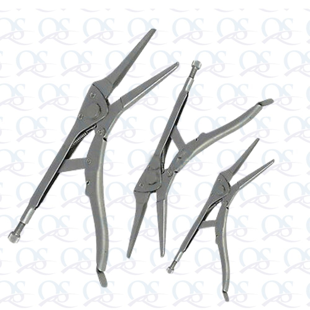 Vise Vice Grip Style Pin Removal Orthopedic Pliers Stainless Steel Instruments