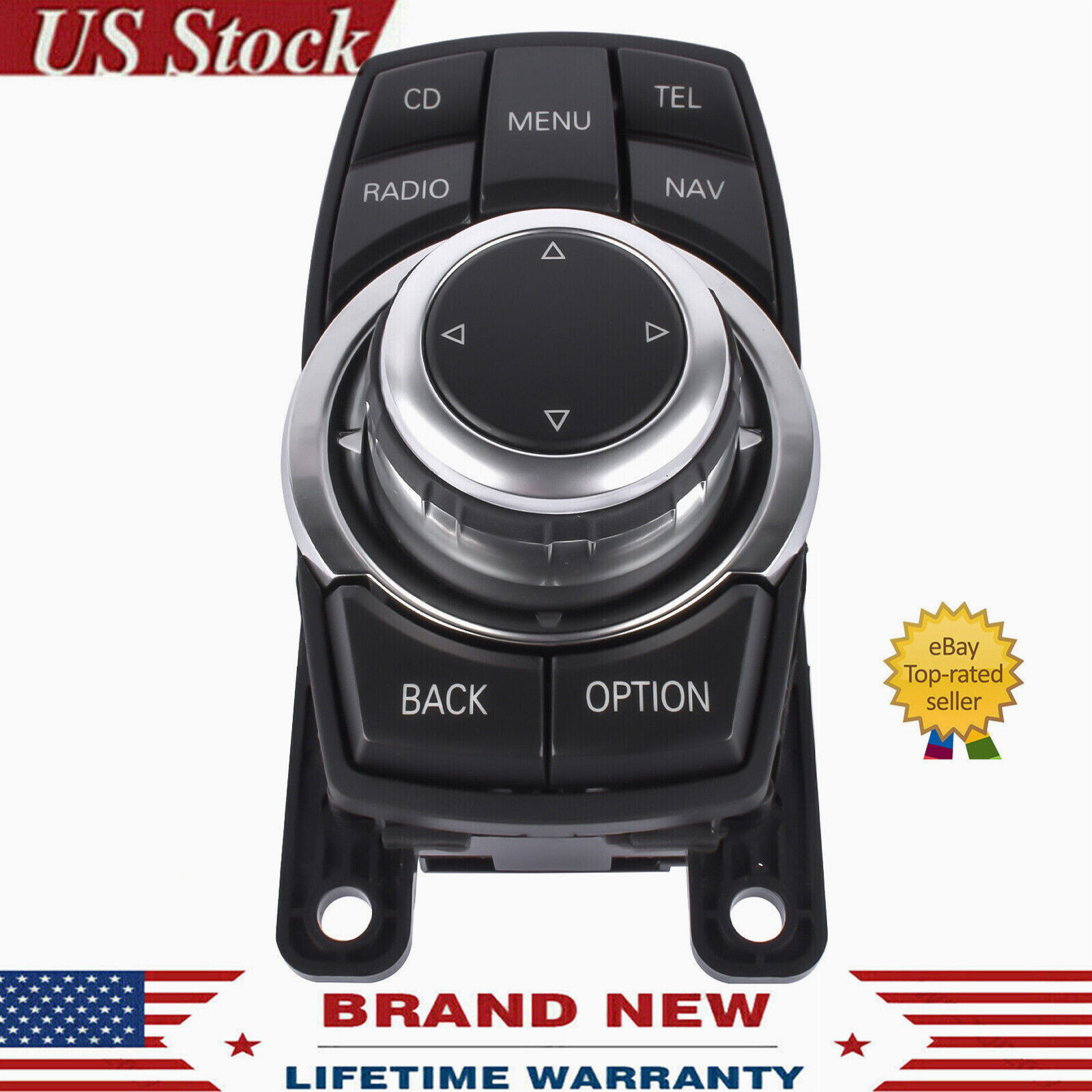 10PIN New OEM BMW F07 F10 F01 F02 F25 MEDIA SWITCH CONTROLLER JOYSTICK 9206444
