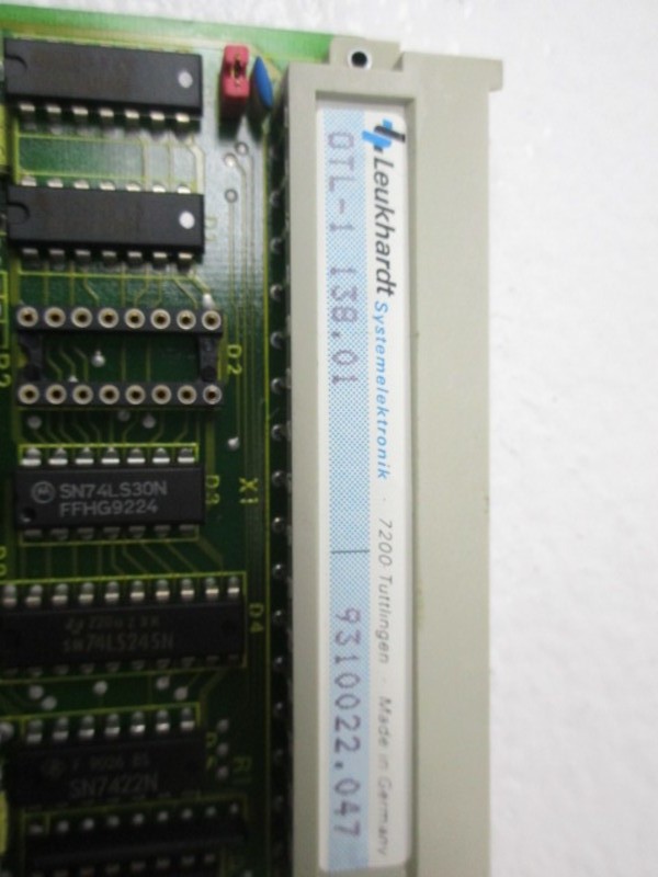 LEUKHARDT SYSTEMS 0TL-1 138.01 MODULE NSNP