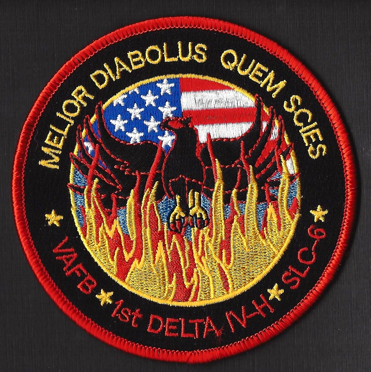 NROL- 49 PHOENIX -DELTA IV H Launch USAF DOD VAFB SATELLITE Mission SPACE PATCH