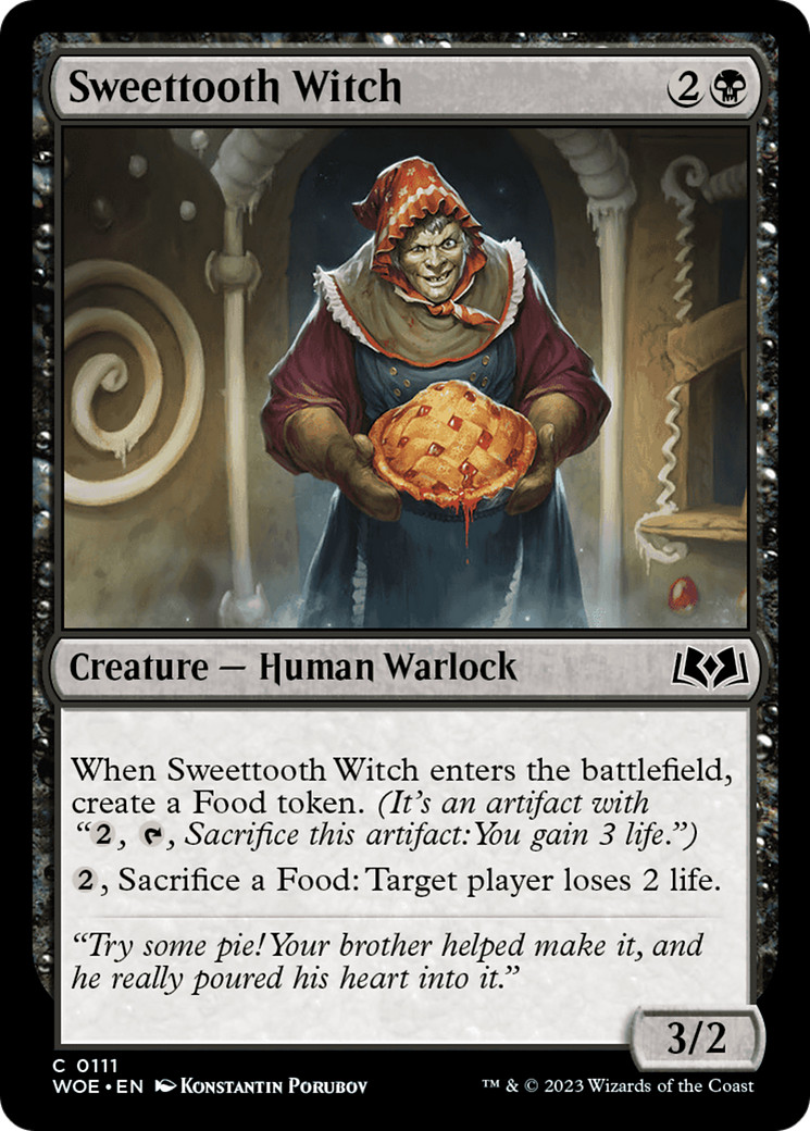 Sweettooth Witch [Wilds of Eldraine] Magic MTG