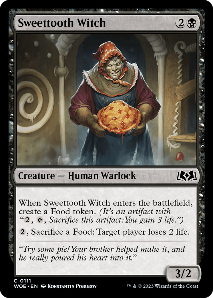 Sweettooth Witch [Wilds of Eldraine] Magic MTG