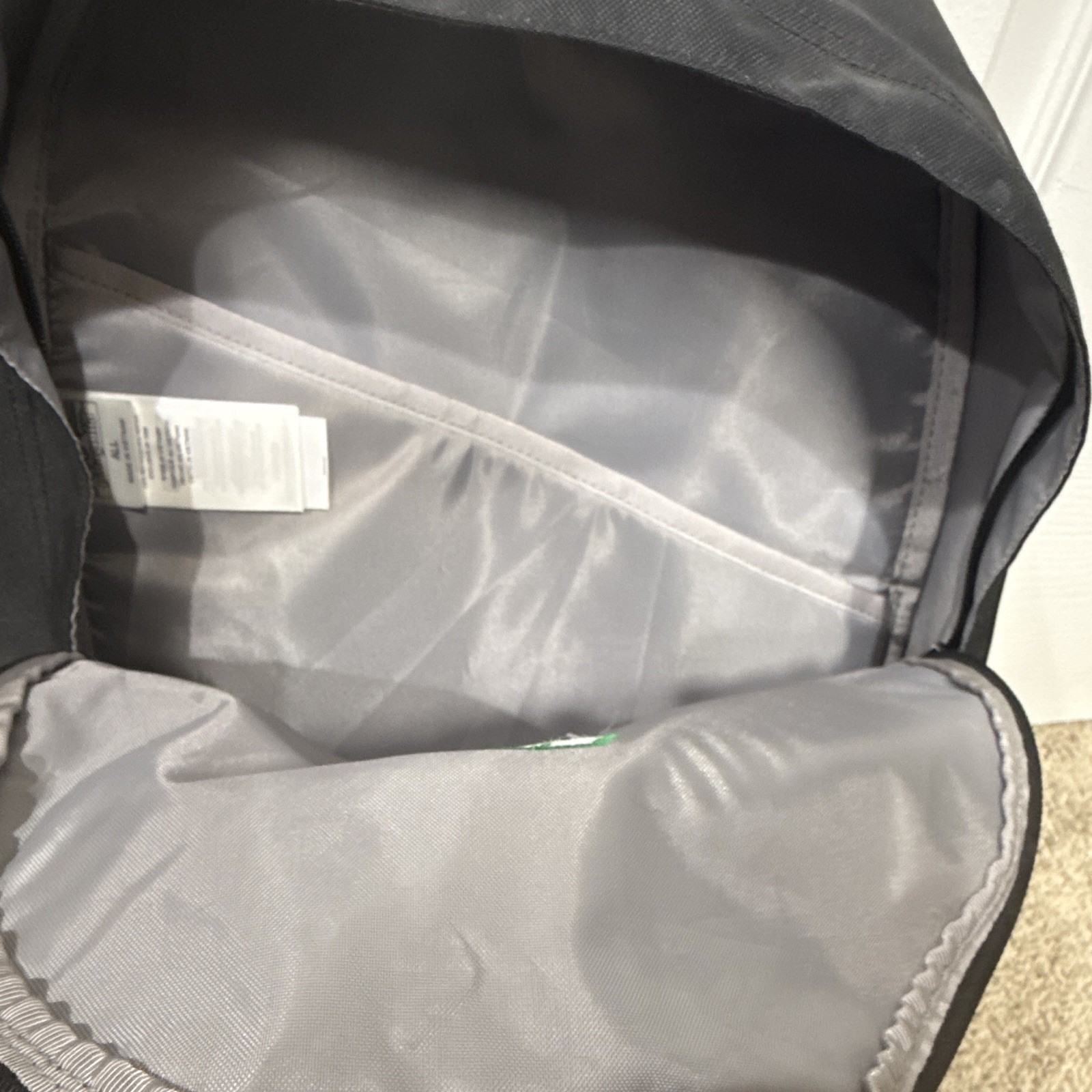 Patagonia Arbor Daypack Backpack Black Zip Closure Front Zipper Pocket Logo
