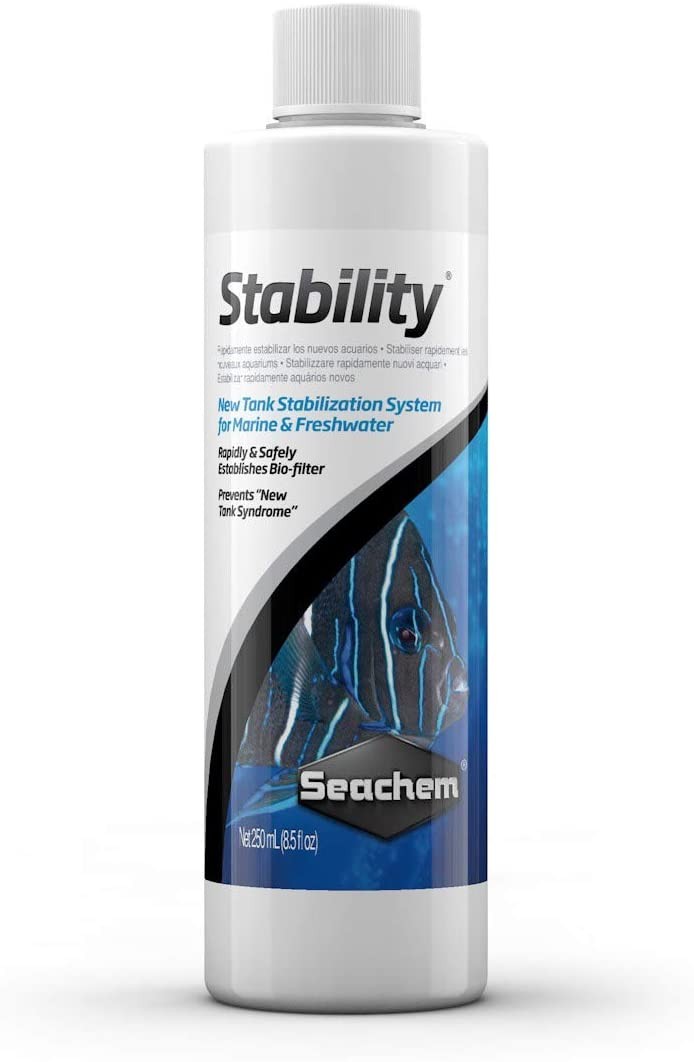 Seachem Stability New Tank Stabilization System For Marine & Freshwater 8.5-Oz.