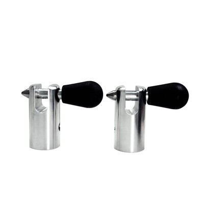 Accu-Force AF1838, Pair Clevis Bracket 3/8 in Pin Bolt-On Aluminum Clevis Kit