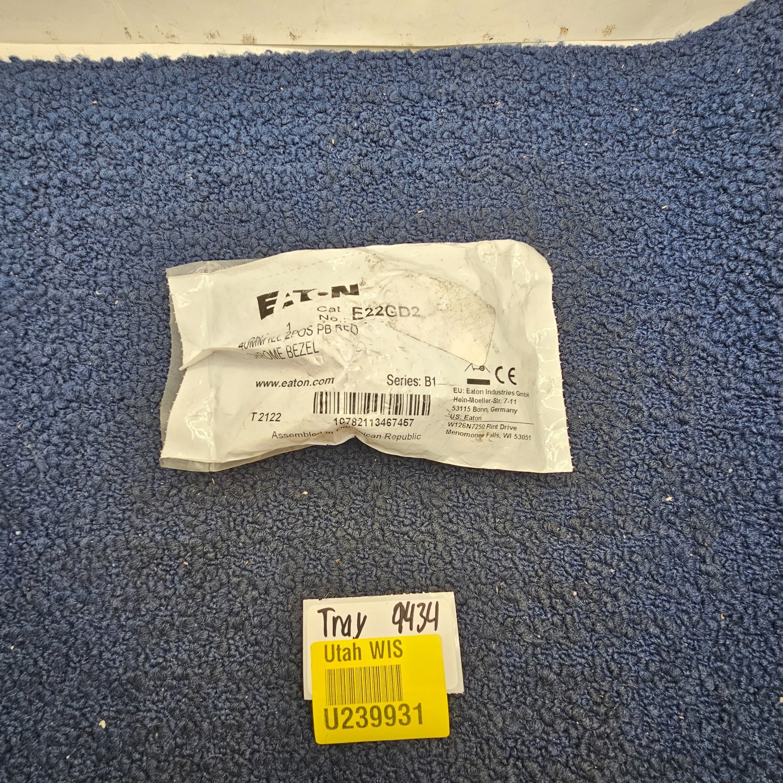 Eaton E22GD2: Cutler Hammer Switch Actuator