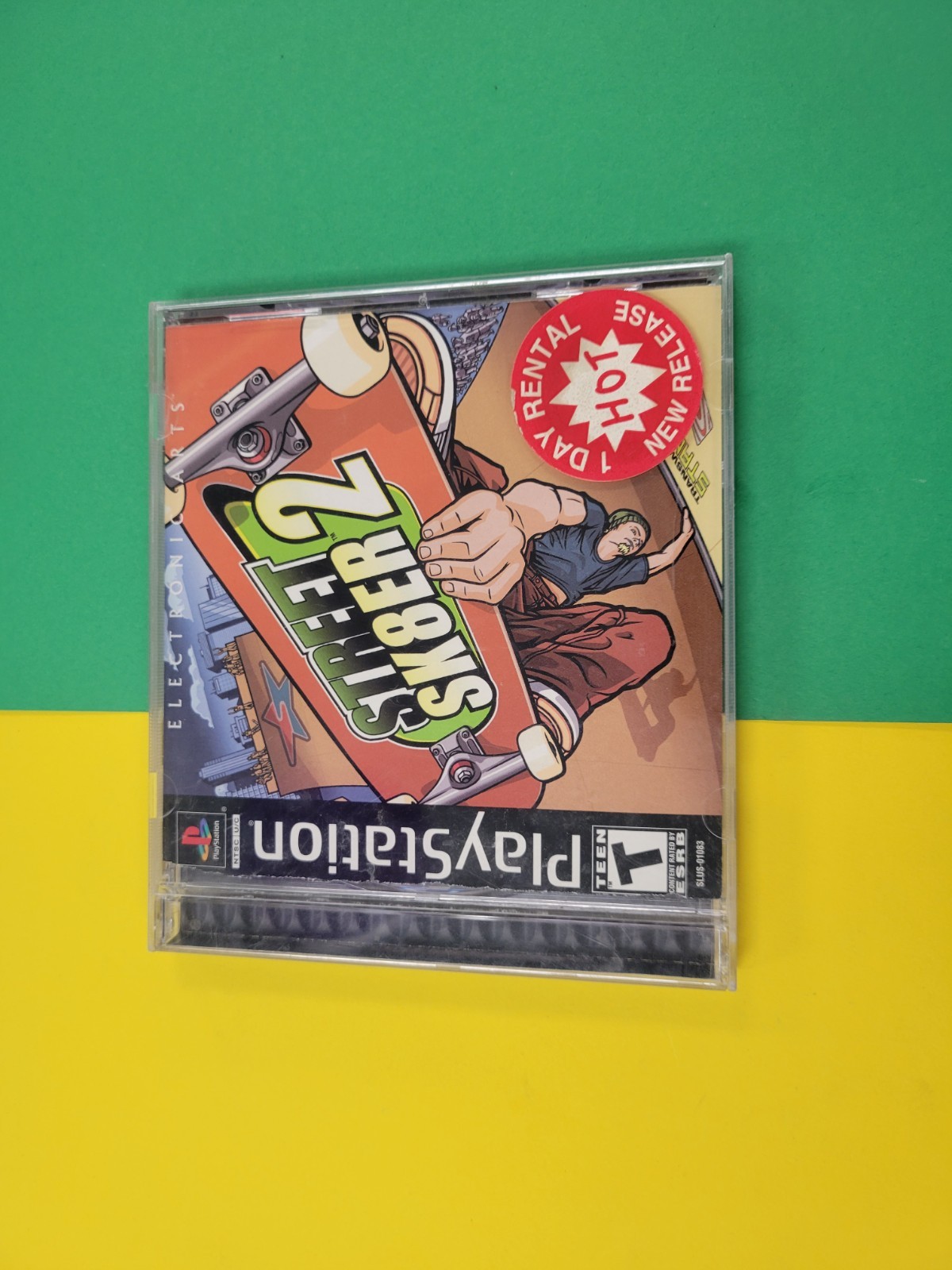 Street Sk8er 2 (Sony PlayStation 1, 2000) Case And Art Only