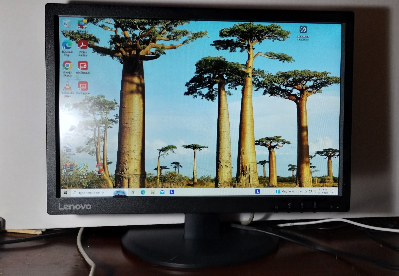 Monitor Lenovo ThinkVision E2054A 19.5" LED Backlit LCD Monitor 1440x900