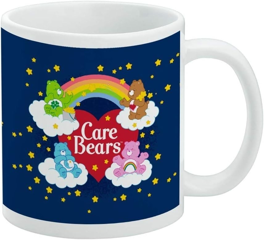 Care Bears Classic Logo Group Licensed Ceramic Coffee Mug 11 oz.
