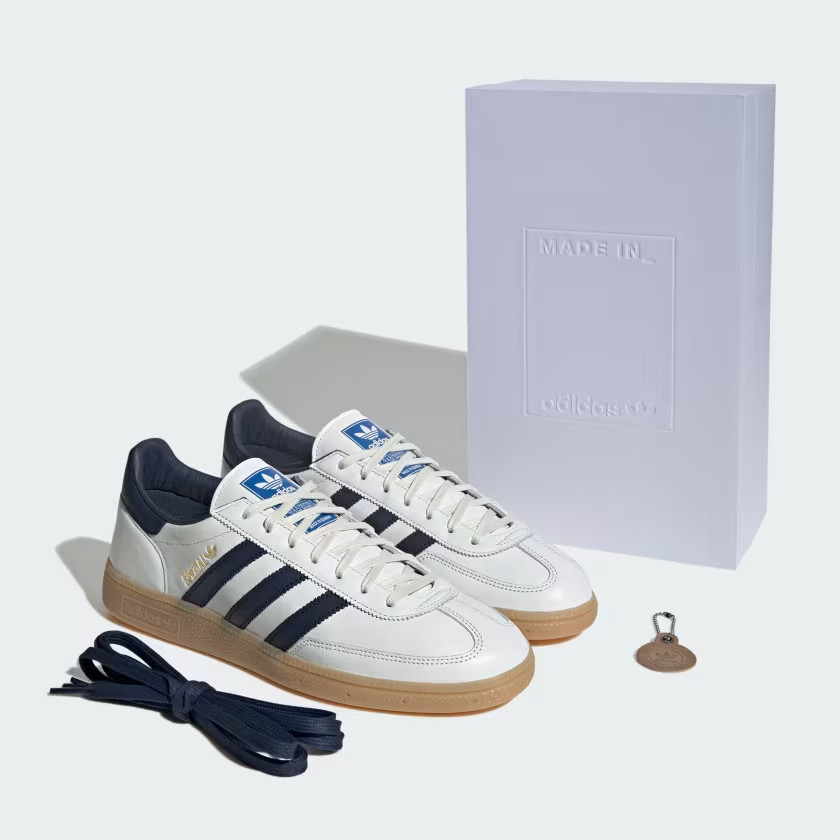 JR9532 adidas Originals Handball Spezial Made in Germany Core White Night (Men's