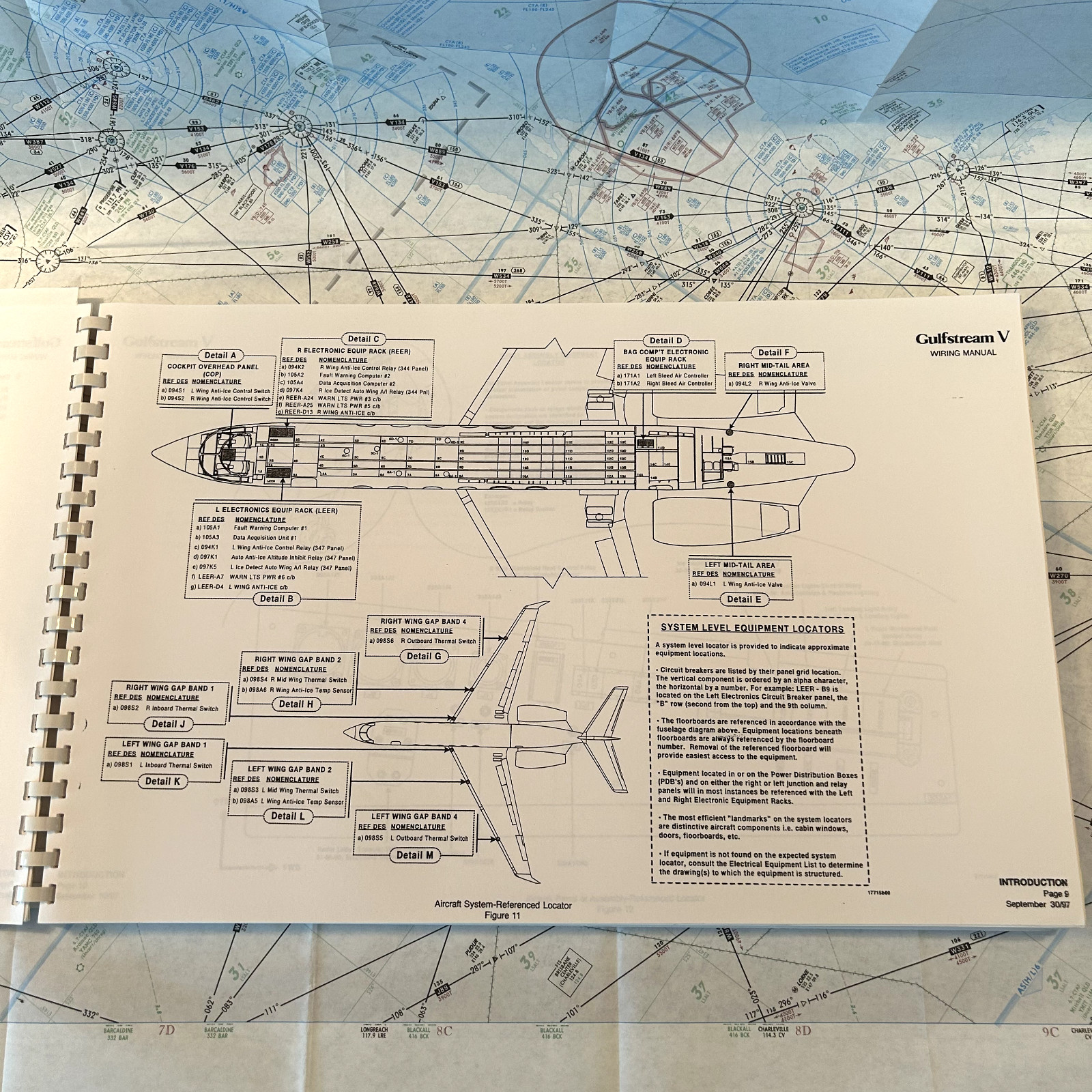 Gulfstream GV Electrical Power & Lighting Schematics Manual