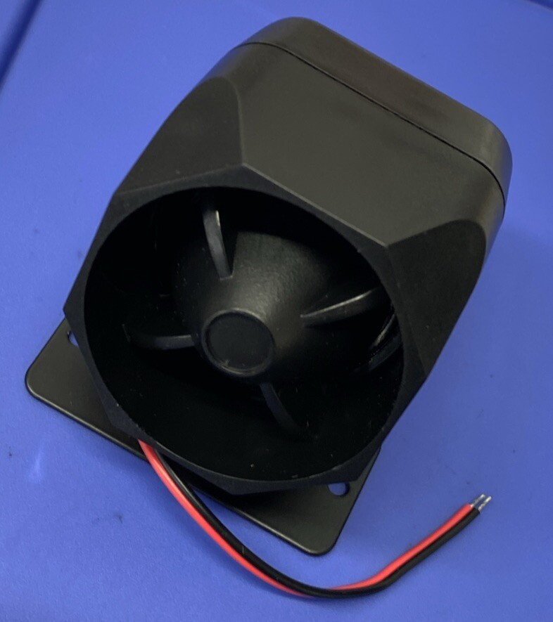 NEW AUDIOVOX PRESTIGE 12DC 15 WATT 125DB LOUD CAR ALARM WARNING SIREN UNIVERSAL!