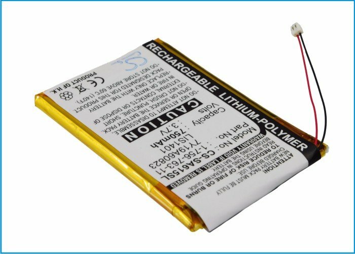 Battery for Sony NW-S710,NWZ-S600,NWZ-S600F,NWZ-S610,NWZ-S615,NWZ-S615F;NWZ-S600