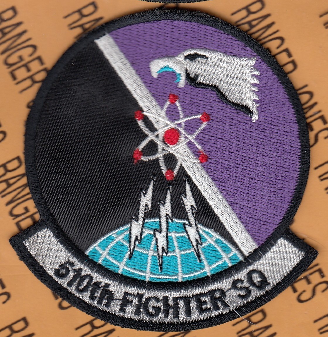 USAF Air Force 510th Fighter Sq FS Buzzards ~3.75" patch c/e