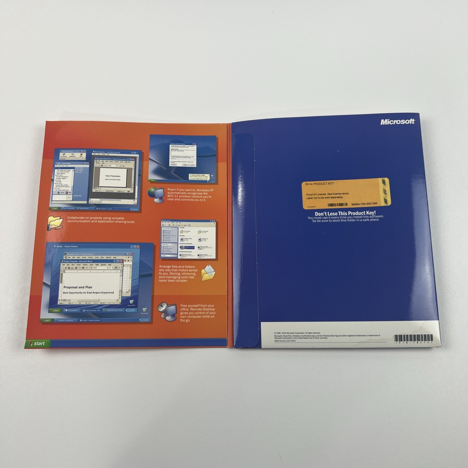 Microsoft Windows XP Professional Upgrade Boxed Retail Software Service Pack 2