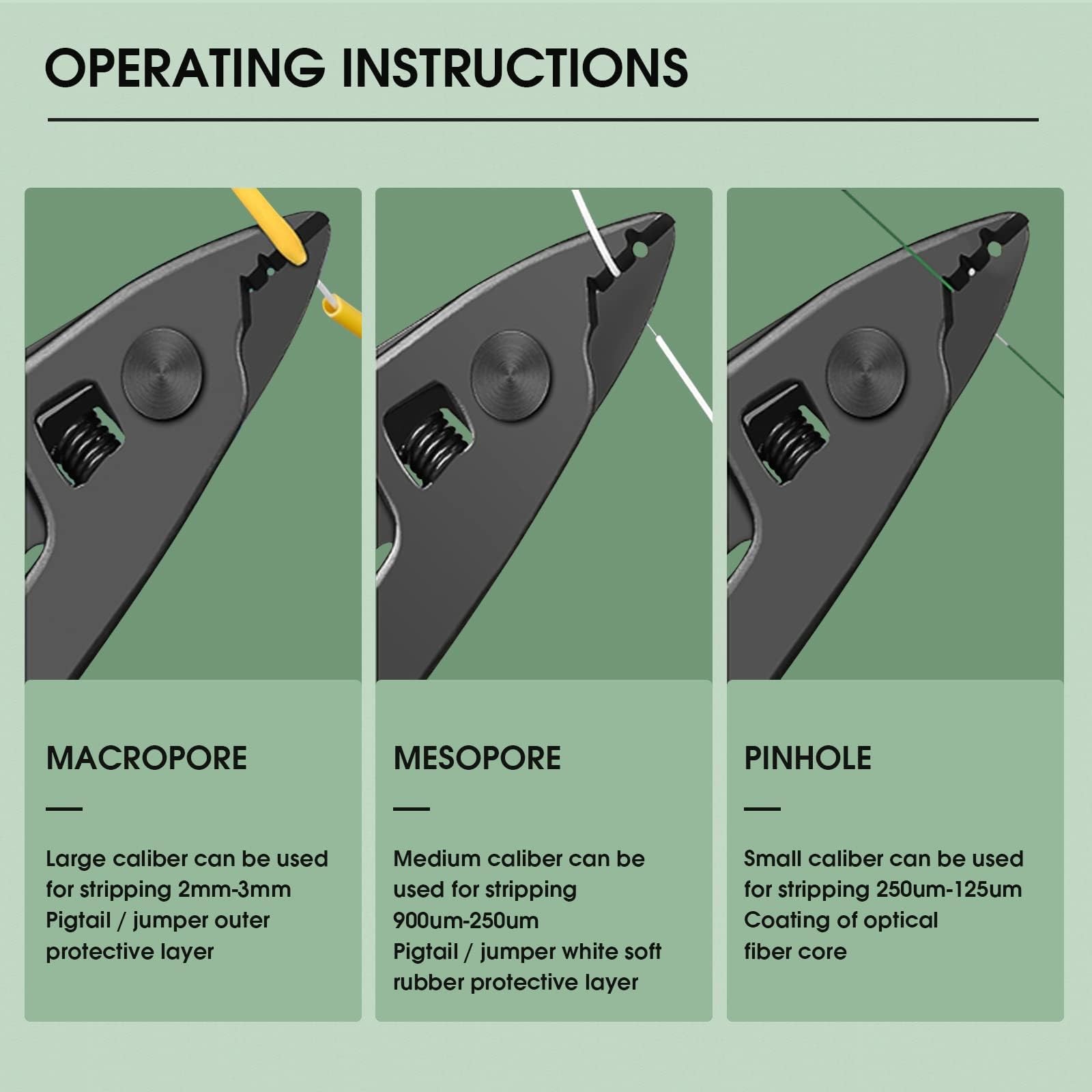 Fiber Optic Termination & Cleaning Kit - Visual Fault Locator Black