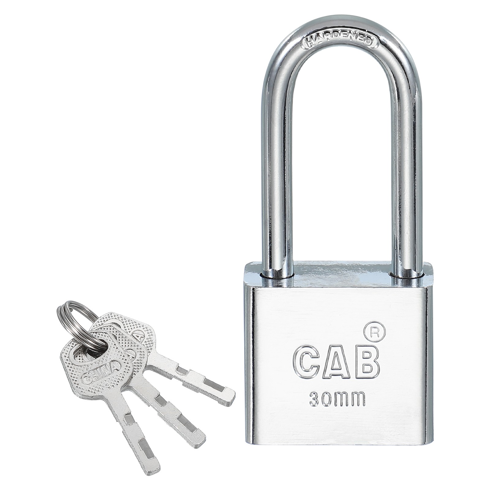 30mm (1-3/16")Steel Padlocks, Keyed Different Pin Tumbler Padlocks with Key