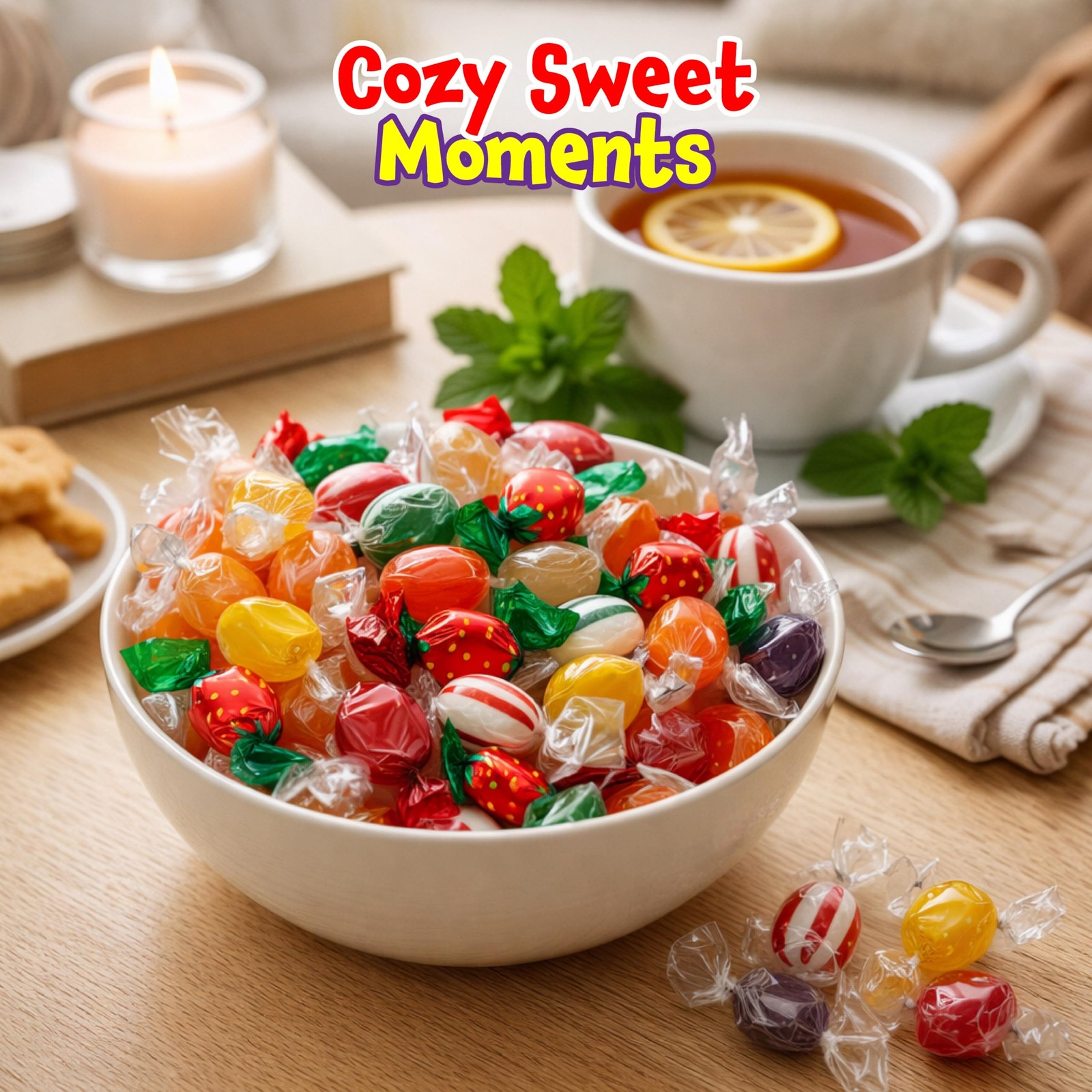 Old Fashioned Hard Candy Assortment - 2 Pound Bag - Hard Candy Individually W
