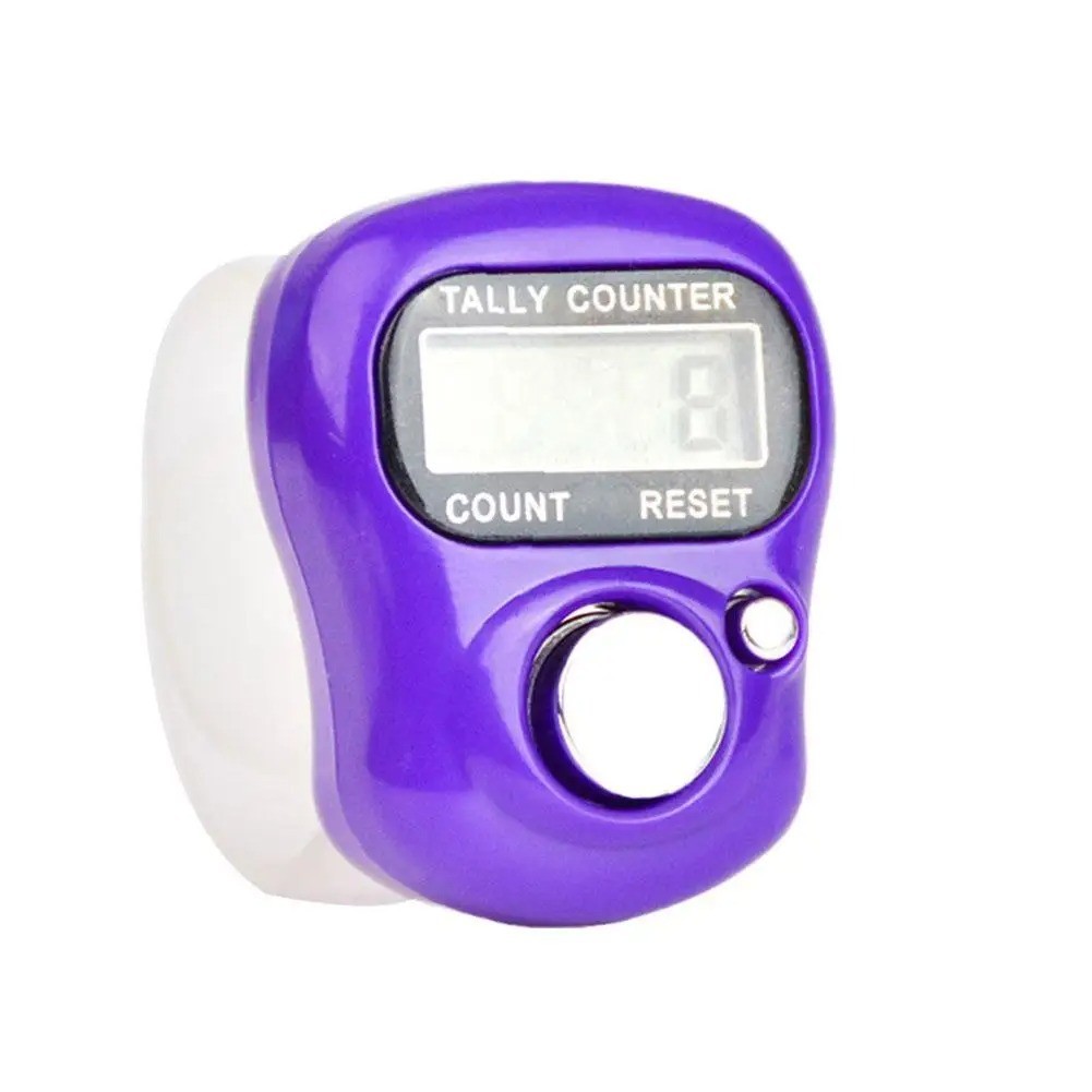 Digital Finger Counter Ring Hand Tally Clicker Knitting Row Counter