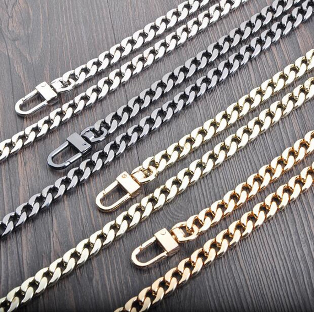 Replacement Purse Flat Chain Handle Shoulder Bag Crossbody Handbag Strap Belt G