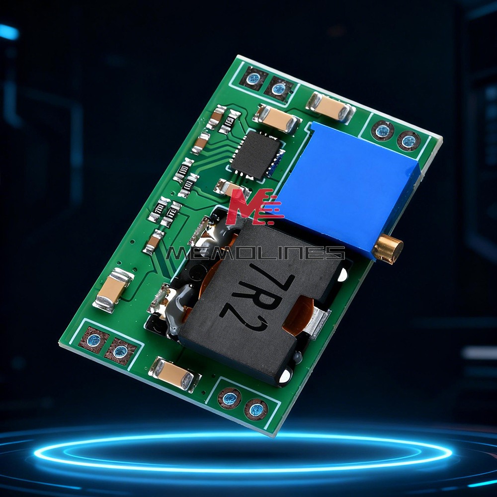 DC-DC Adjustable Step-Down Power Supply Module 4.5~36V to 5V/12V/24V 5.6A Max