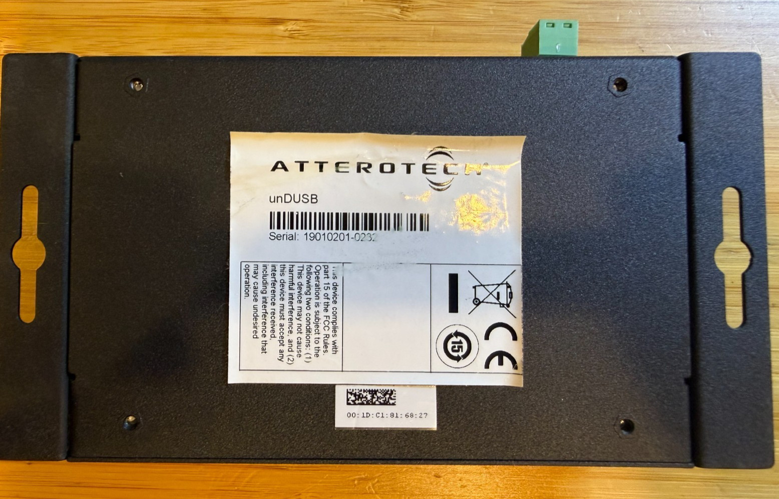 Attero Tech USB Dante 2x2 Interface *** Used Excellent *No Power Supply ***