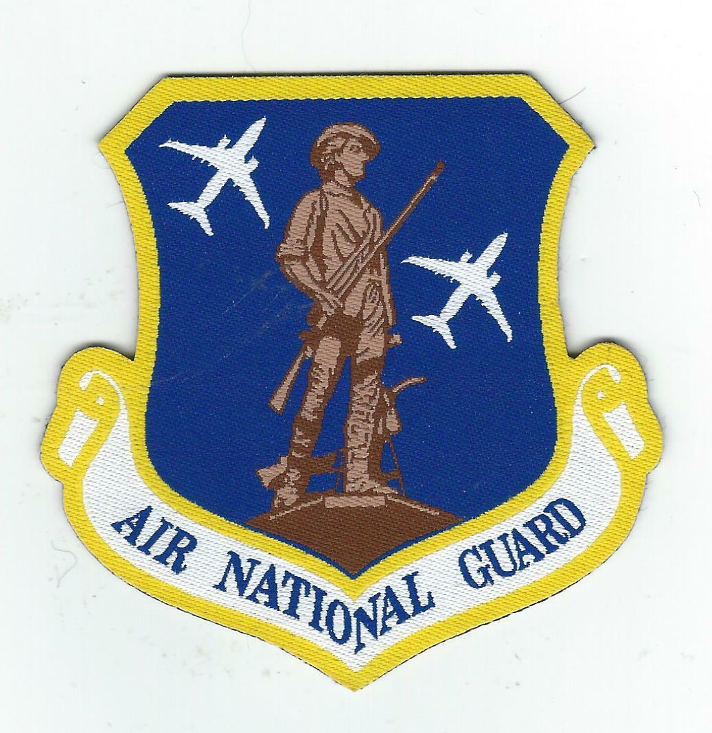 201st AIRLIFT SQUADRON MINUTEMAN (THEIR LATEST with C-40) WOVEN patch