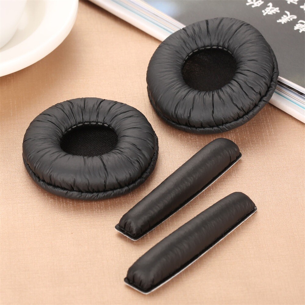 1Pair Black Earpads &Headband for Sennheiser PX100 PX200 PXC150 PXC250 Headphone