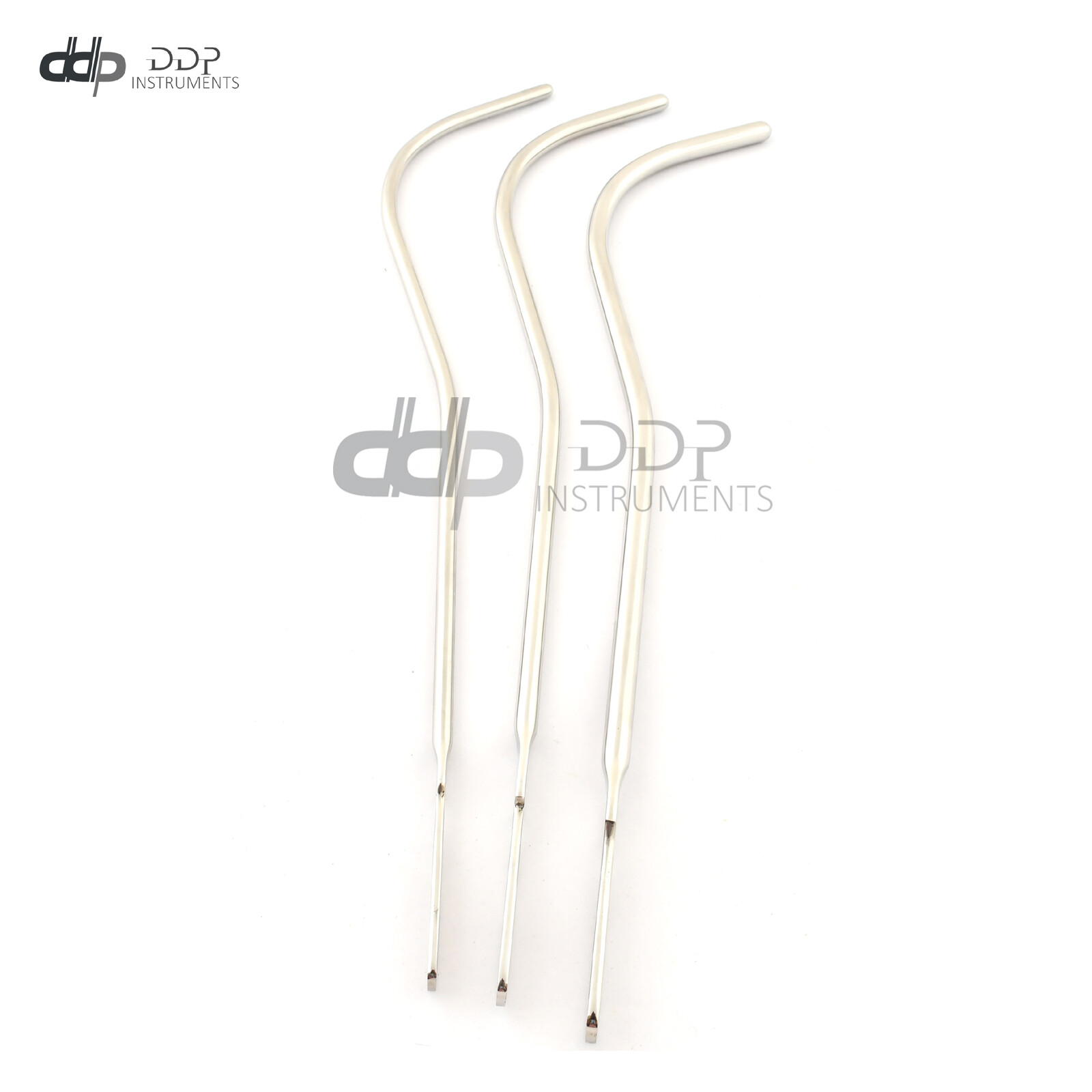Set of 3 Pieces Guyon Urinary Instruments  Bougies 5mm,6mm,7mm