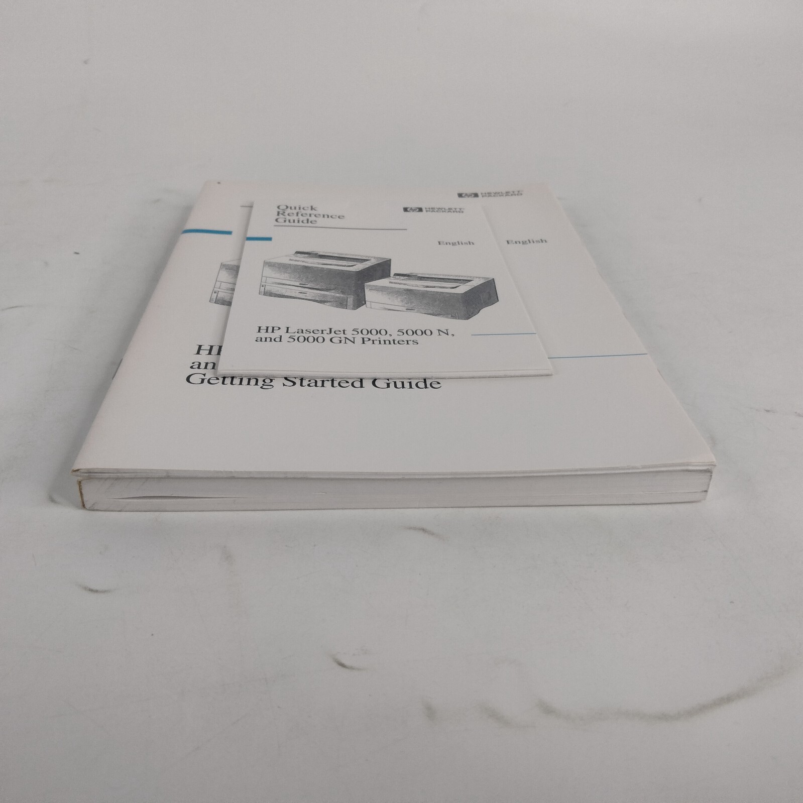 HP LaserJet 5000 User's Guide, Getting Started Guide, Quick Reference Guide