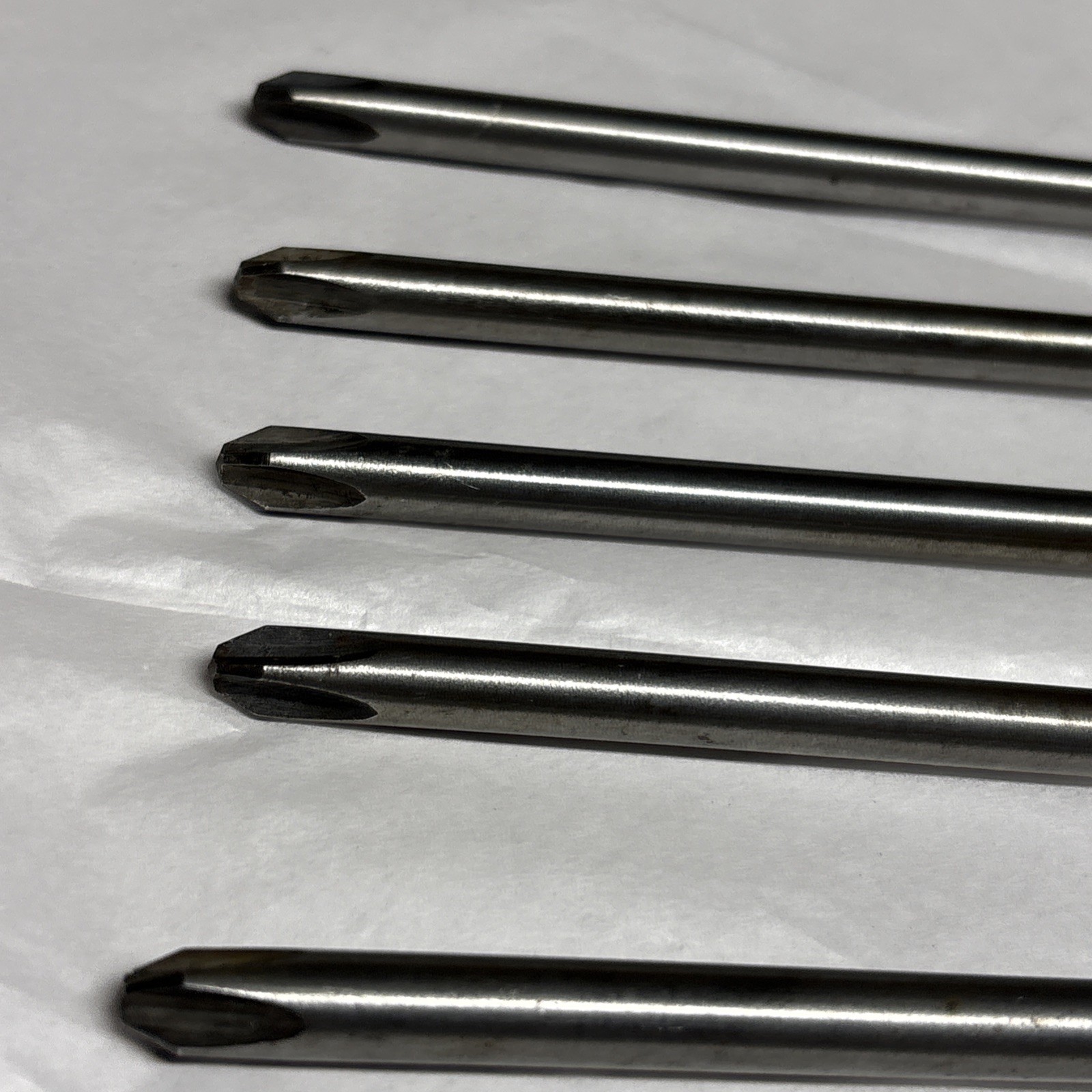 Vintage Stanley Utility 703-3 Phillips Head #3 Tip Screwdriver USA Lot Of 5 NOS