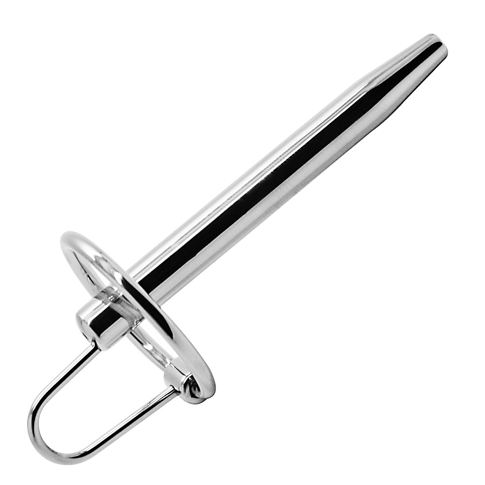 In & Out Princes Wand, Surgical Steel 3 Inches Long Male Urethral Plug