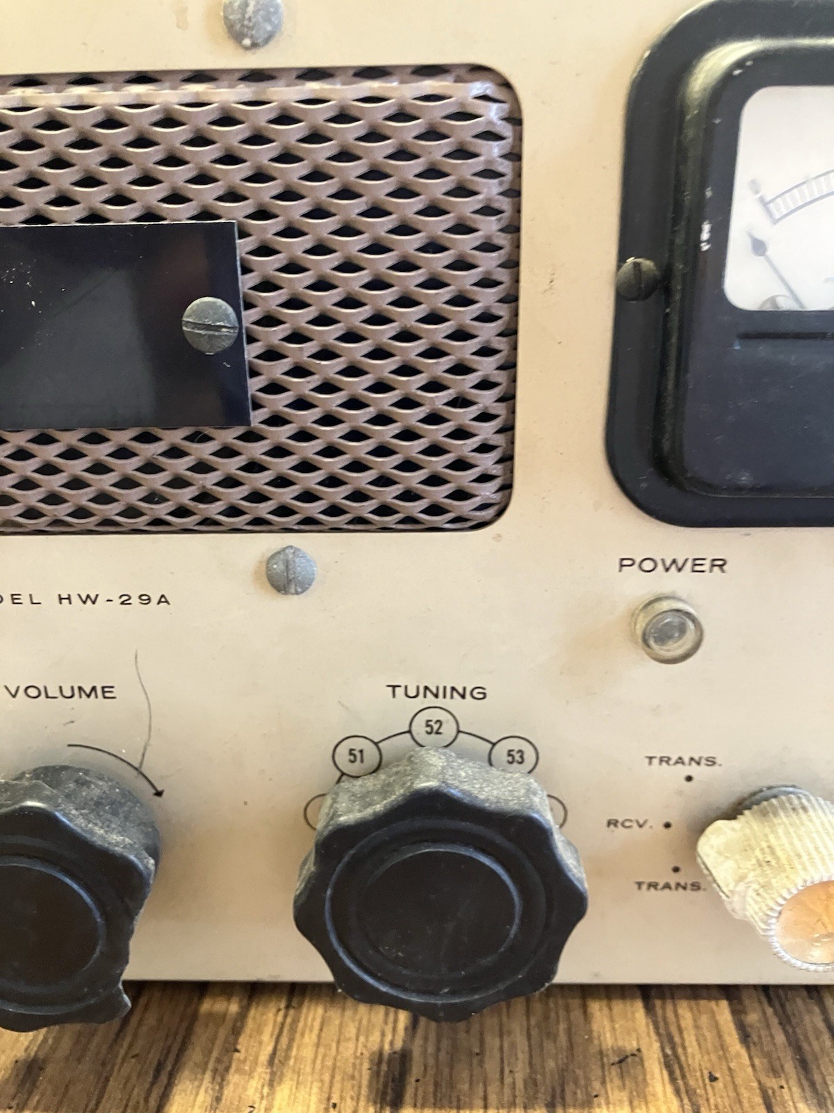 Heathkit HW-29A Sixer Ham Transceiver 6 Meters Untested!)