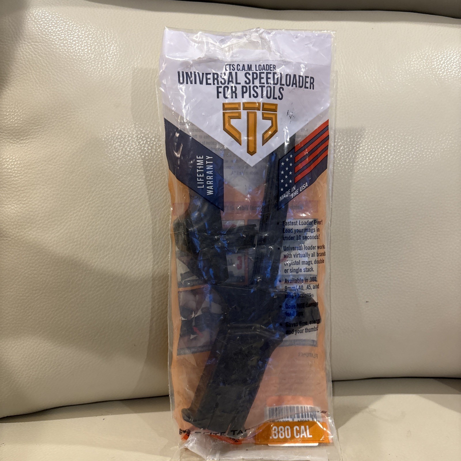 Magazine SpeedLoader .380 ACP ETSCAM-380 Elite Tactical Systems (ETS) C.A.M.