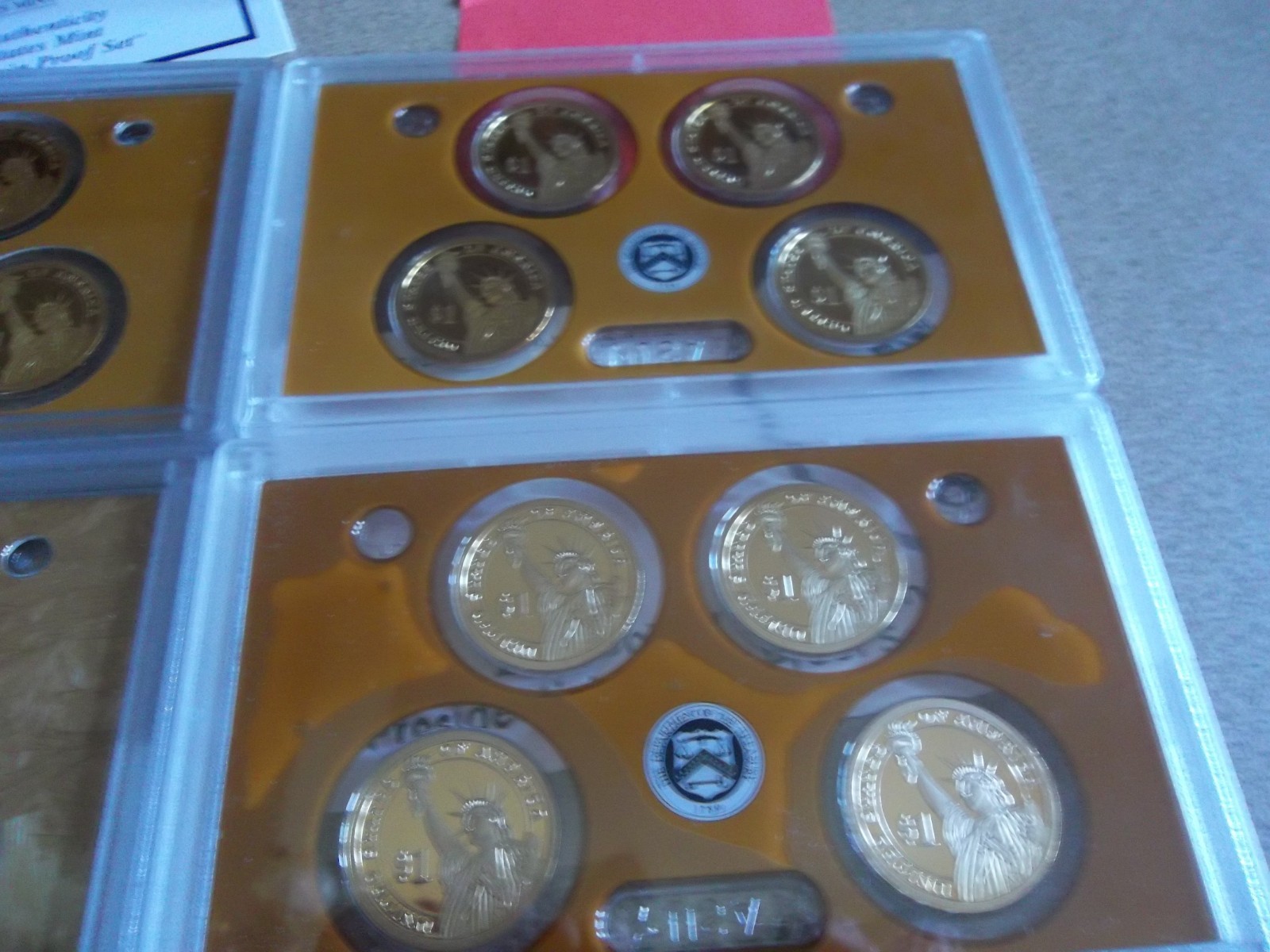 2007, 2009 ,2011, 2014 U.S. Mint Presidential Proof Sets FREE SHIP!