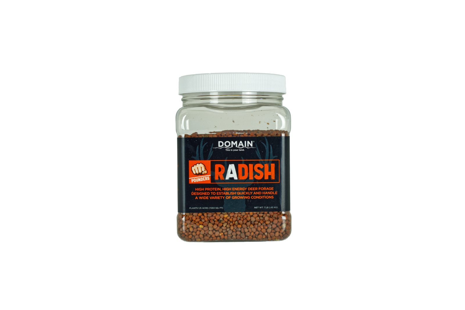 Domain Radish Food Plot Seed, 1/6 acre