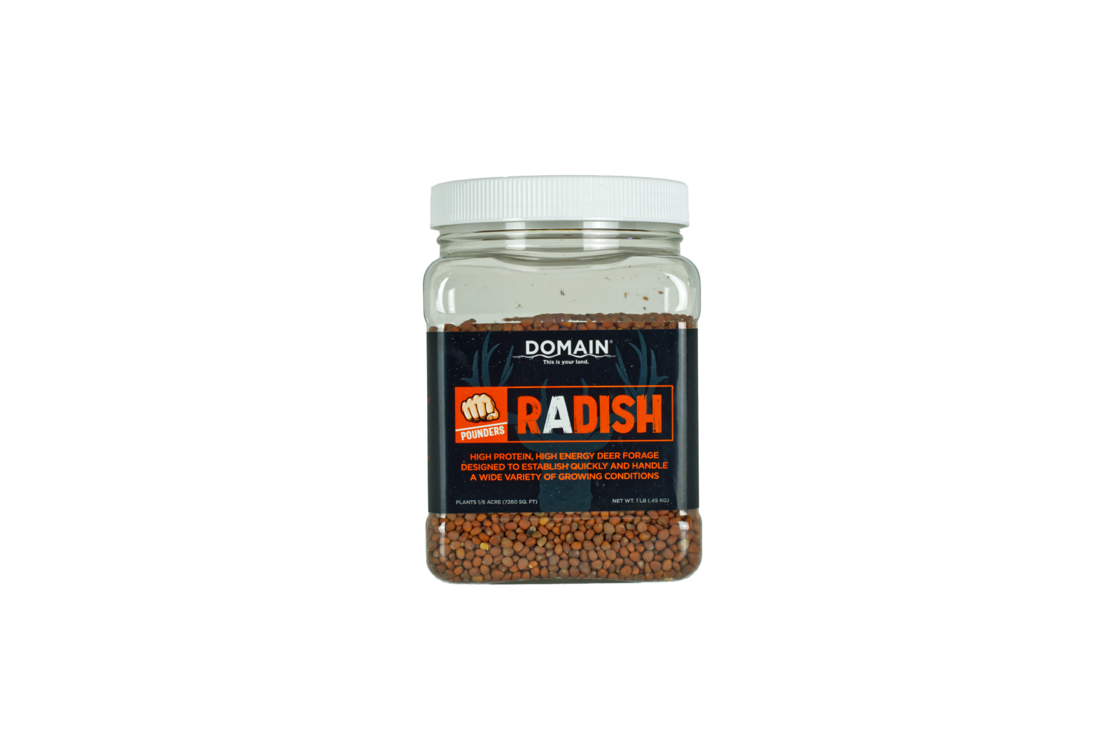 Domain Radish Food Plot Seed, 1/6 acre
