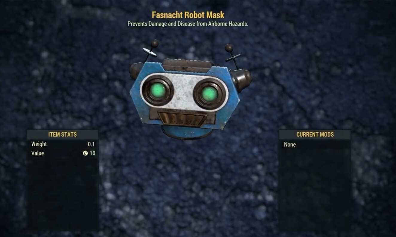 (Xbox) Fasnacht Robot Mask