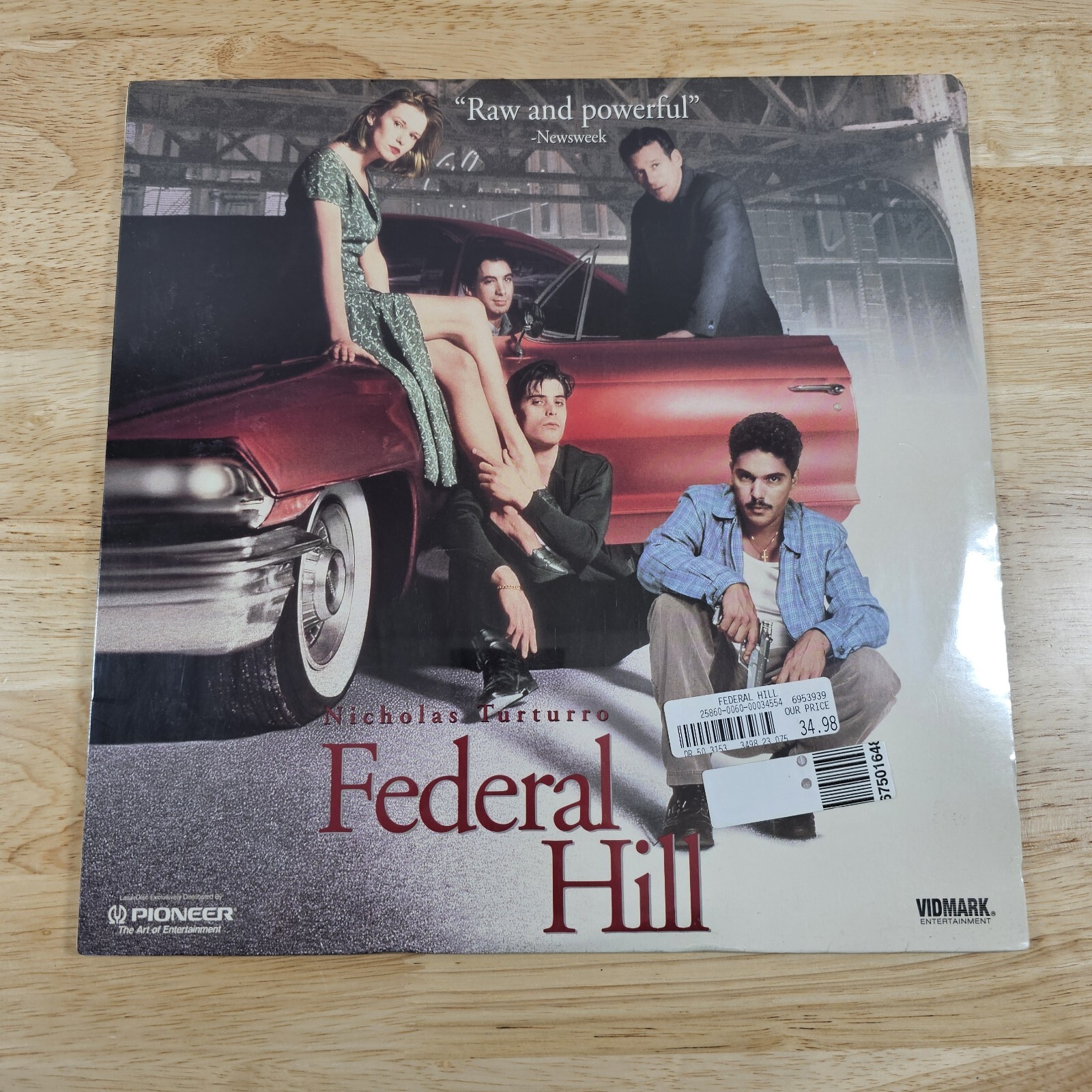 Laser Disc - Federal Hill 1994 Crime Drama, Nicholas Turturro, Anthony DeSando