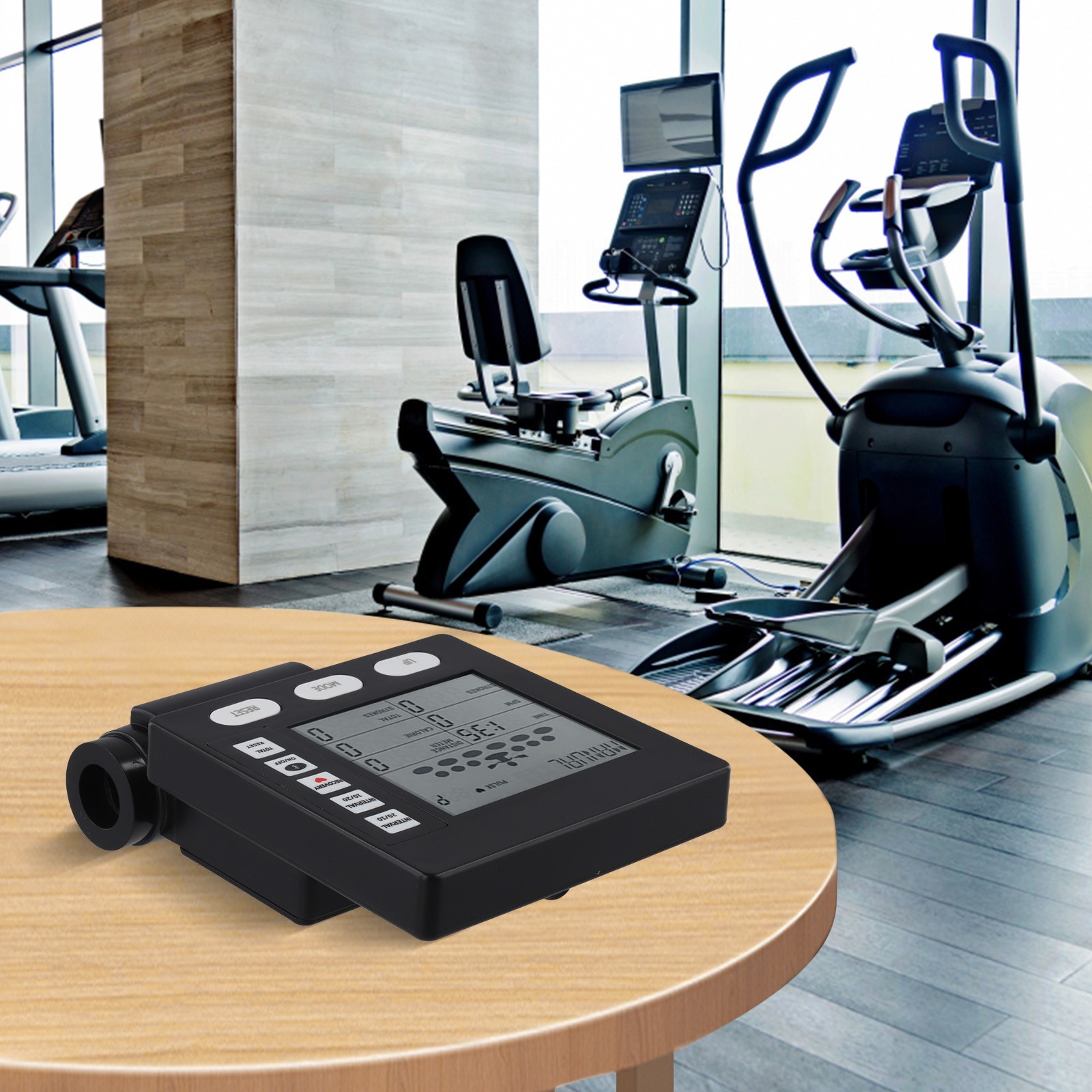 Rowing Machine Speedometer with Calorie and Distance Measurement Features