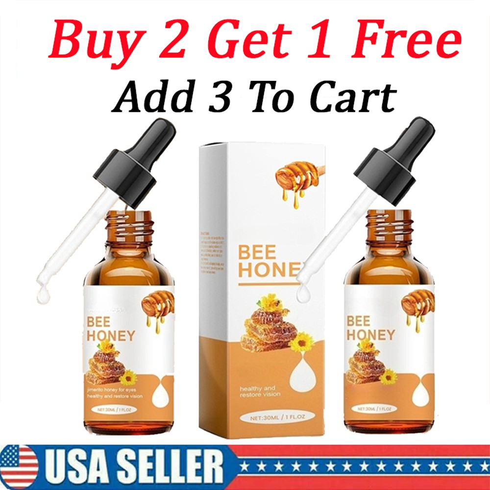 Jimerito Bee Honey for Eyes Jimerito Clear Eye Drops for Eyes Strain Red Eyes