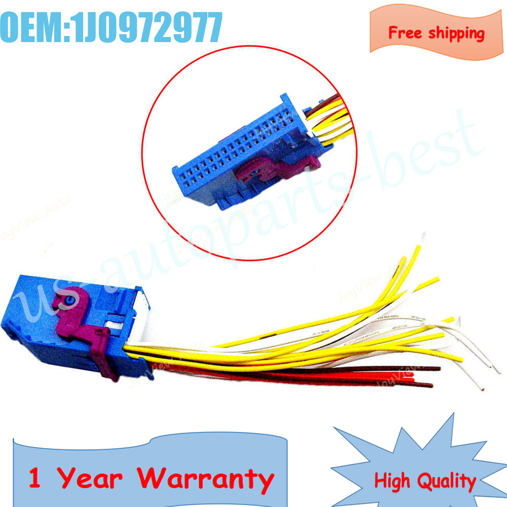For VW Passat B6 CC Audi New Instrument Cluster Wire Harness Plug Adapter