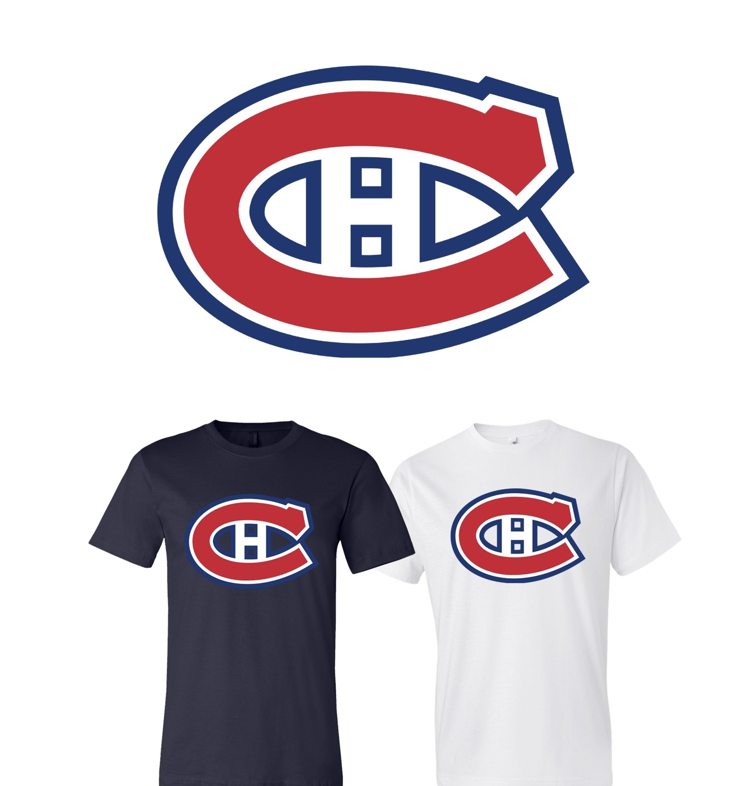 Montreal Canadiens Main Team logo shirt S-6XL Tracking!!
